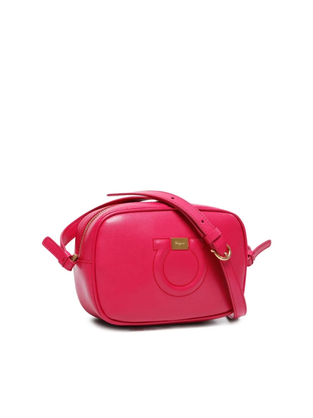 Salvatore FERRAGAMO Red Leather Crossbody Bag